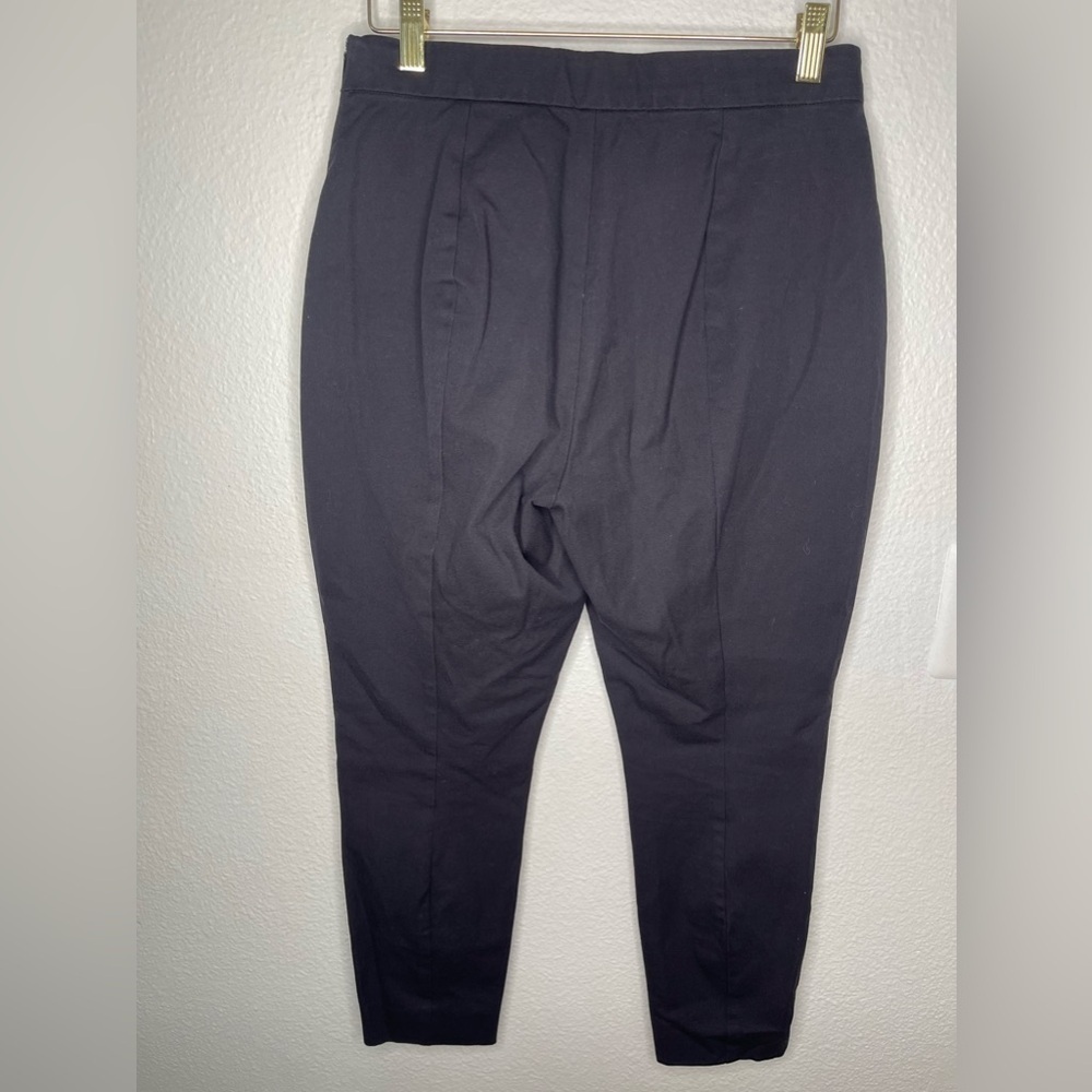 Everlane The Side-Zip Stretch Cotton Pant black  Work Pants - Picture 5 of 11